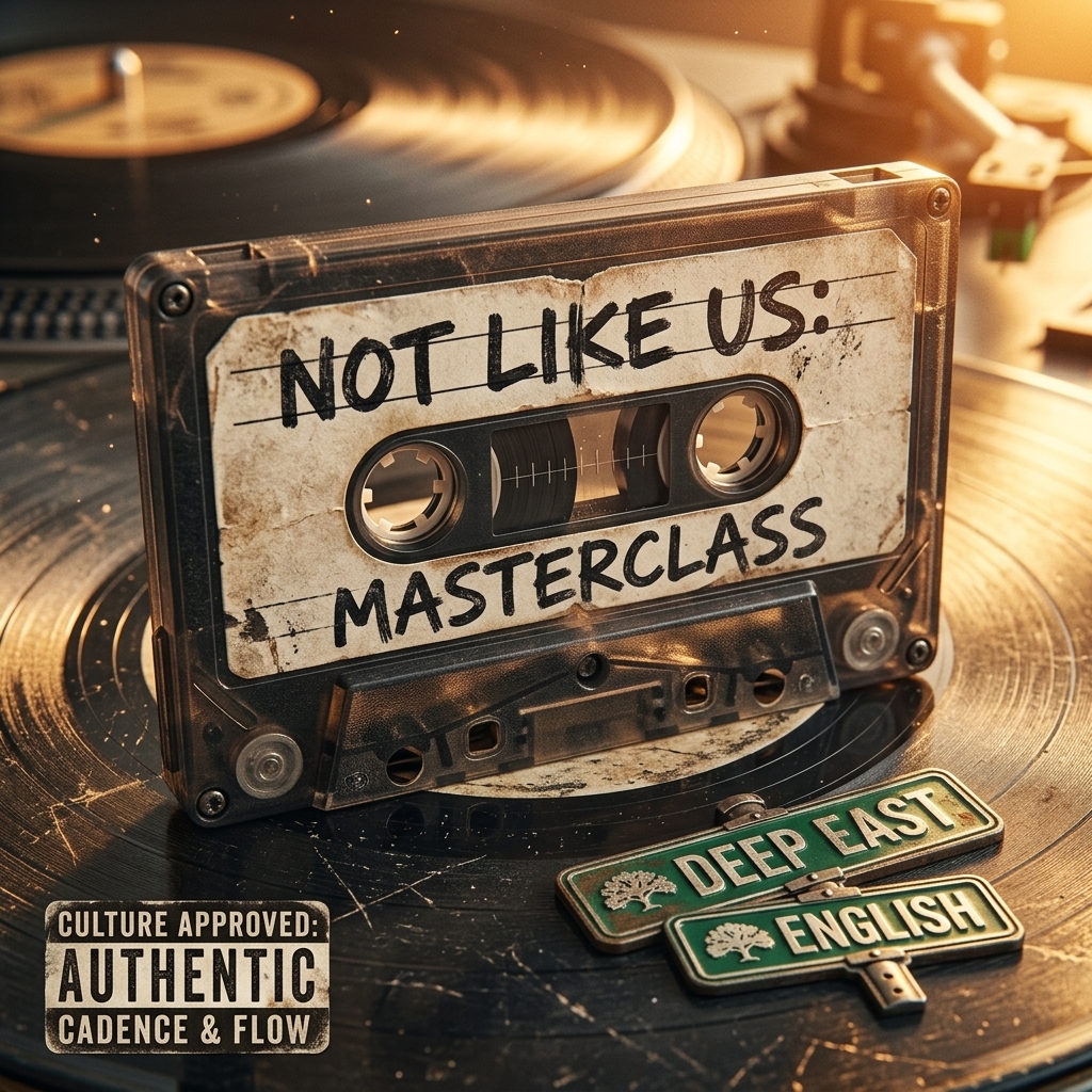 Kendrick vs Drake - English Masterclass Artwork
